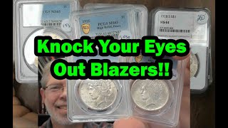 Rare Complete Peace Dollar Collection Blazers [upl. by Areval428]