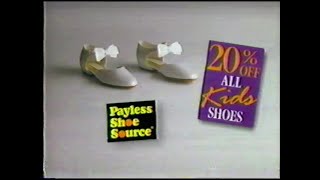 1995 Payless ShoeSource commercial [upl. by Annaillil255]