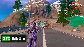 GTX 1660 Super  R7 9800X3D Fortnite Low Meshes 250 FPS [upl. by Brody]