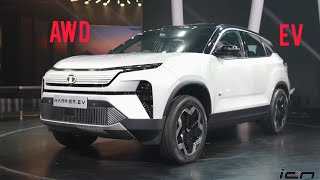 2023 Tata Harrier EV AWD  All You Need to Know  AutoYogi [upl. by Weisman551]