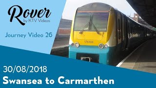 Swansea to Carmarthen Journey Video [upl. by Retsam]