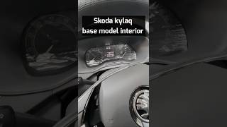 Skoda kylaq  base model interior shortsfeed shorts [upl. by Fia954]