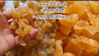 171 Awala Candy Recipe  Amla Candy  आँवला मुखवास  Awala Mukhwas [upl. by Llerrah]