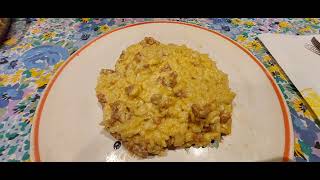 Risotto lucanoo alla lucana Fate voi 😜 [upl. by Burnham]