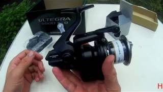 КАТУШКА SHIMANO ULTEGRA 5500 XTD Обзор [upl. by Hanala379]