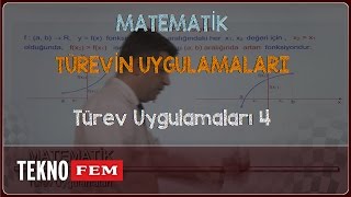 YGSLYS MATEMATİK  Türev Uygulamaları 4 [upl. by Desirea]