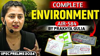 Complete Environment amp Ecology  UPSC Prelims 2024  FINAL Revision  OnlyIAS [upl. by Mareld]