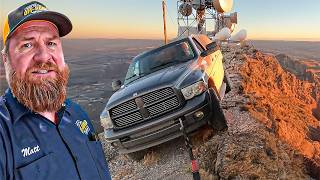 Hanging Off Cell Towers Edge Ram Truck Ready To Roll [upl. by Marcy]