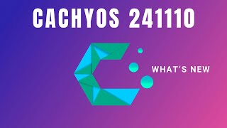 Cachy OS 241110 Heres Whats New [upl. by Ardnos]