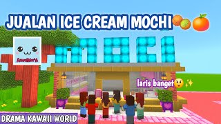 jualan ice cream mochi🧆✨️  DRAMA KAWAII WORLD MINECRAFT minecraft dramakawaiiworld [upl. by Ilyk]