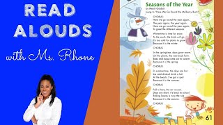 Seasons of the Year by Meish Goldish  Kindergarten  Poem [upl. by Pillihpnhoj]