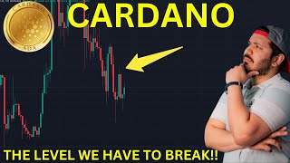 CARDANO ADA  WE NEED TO OVERCOME THIS LEVEL or else crypto [upl. by Rehpotsyrk]