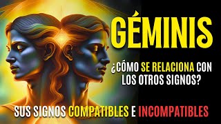 GÉMINIS y su Energía en el Zodiaco ¿Con qué Signos Vibra Mejor [upl. by Bernadette954]