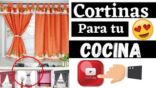 🥇 Cortinas para cocina comedor modernas en amazon ✔️ Modelos de cortinas de cocina baratas → 2020 [upl. by Sandor]