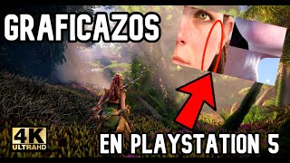 ¡¡LOS MEJORES GRÁFICOS DE LA HISTORIA HORIZON FORBIDDEN WESTPLAYSTATION 5 [upl. by Halona]