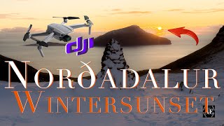 Norðadalur Iconic scenery in the Faroe Islands with view over island Koltur l 4K DJI AIR Movie [upl. by Leizahaj]