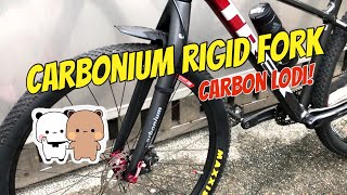 Solid at Budget Meal na Rigid Carbon Fork para sa mga Rich Kids  Carbonium by Bike Parts PH [upl. by Ariay474]