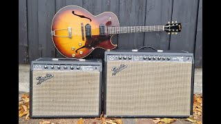 Gibson ES125 and Fender Princeton Reverb [upl. by Ydualc]