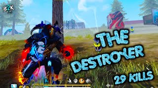 B2K Fan THE DESTROYER 1 VS 4 CRAZY GAMEPLAY  29 KILLS [upl. by Beall]