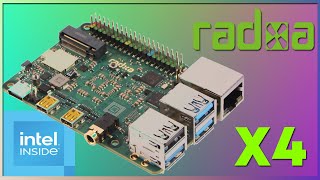 RADXA X4 INTEL N100 SBC FANLESS6WATTS TDP on UBUNTU NOBLE  SOME GAMING [upl. by Brackett120]