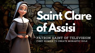 St Clare of Assisi  Saint Stories [upl. by Nnyrb]