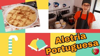 RECEITA DE ALETRIA  Sobremesa de Natal Portuguesa 🇵🇹 [upl. by Lane]