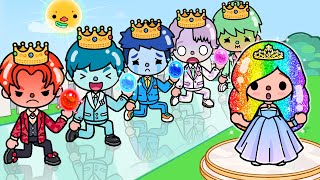 Who Will Be The Emotion Prince  Toca Life Story  Toca Boca [upl. by Erual984]