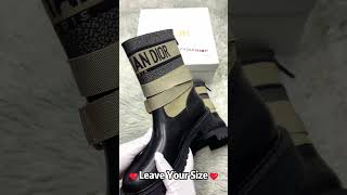 2024 Christmas Gift Real VS Fake Dior DMajor Boots unboxing checking [upl. by Thekla]