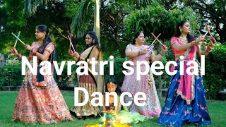 Nagada Sang Dhol Navratri Dandiya SpecialDance With Me Dance Academy [upl. by Monica]