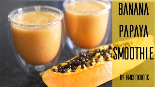 Super Healthy Papaya Smoothie For Improved Digestion and Gut Health [upl. by Sholes307]