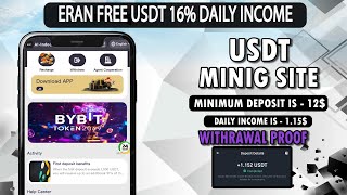 New Usdt Mining Site  Usdt Earning Site  Usdt Earning plateform 2024  Free Usdt  Usdt Investment [upl. by Labaw]