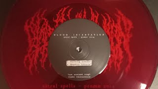 Vital Vinyl Vlog Blood Incantation Astral Spells promo 2014 10quot ReIssue [upl. by Carnay]