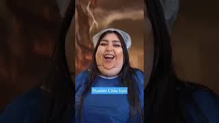 Before and after double chin liposuction doublechinremoval doublechinreduction شفطالدهونبالليزر [upl. by Walliw139]