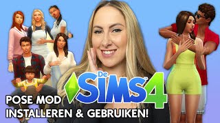 Zó krijg je MEER POSES in DE SIMS 4 Pose Mod [upl. by Gentry]