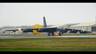 B52 arrival in the UK 🇬🇧 🇺🇸 [upl. by Player]