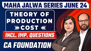 Theory of Production and Cost Revision with Imp Questions  CA Foundation Eco June 24  ICAI [upl. by Aroon439]