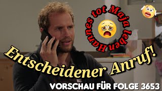 Entscheidener Anruf  Vorschau für Folge 3653  Sturm der Liebe [upl. by Adanar671]