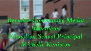 BCM Visits the Knowlton School  An Interview with Michelle Keniston [upl. by Nai]