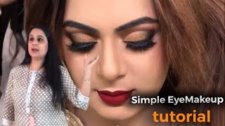 Parul Garg Brides EyeMakeup Tutorial  Makeup by Parul Garg  Parul Garg makeup studio [upl. by Aisercal]