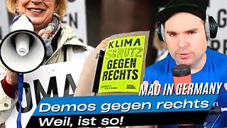 Demos gegen rechts weil ist so Straßenumfrage [upl. by Dagny]