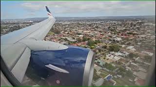 Rex Boeing 737800 VH8JS ZL913 Landing in Adelaide [upl. by Eitsim]