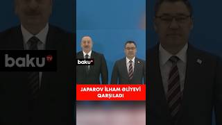 Prezidentin toplantı məkanına gəlişi  TDT Dövlət Başçılarının 11ci Zirvə görüşü [upl. by Libys307]