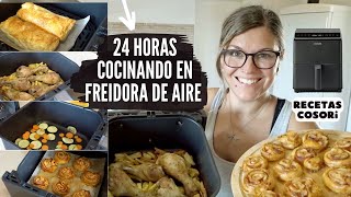 24 HORAS COCINANDO en la FREIDORA DE AIRE Recetas AIR FRYER COSORI [upl. by Ditmore]