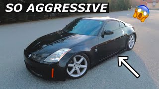 Installing Side Splitters On My Nissan 350z [upl. by Redvers]