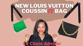 PM or MM THE COUSSIN  NEW Louis Vuitton Crossbody Bag  Try on With Me  LV Bag Review 2021 [upl. by Winters]