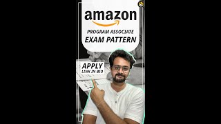 Amazon Program Associate Exam Pattern  Apply for Amazon Jobs  Frontlinesmedia [upl. by Brock]