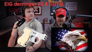 EIG derringer 22lr 4 barrel [upl. by Seed]