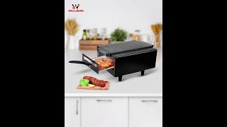 Wellberg Electric Tandoor 1500W with Accessories  KITCHEN  EZMALL [upl. by Nnodnarb]