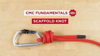 How to Tie a Scaffold Knot  CMC Fundamentals Learn Your Knots [upl. by Batchelor575]