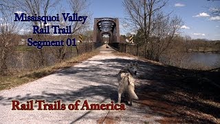 Rail Trails of America  Missisquoi Valley Rail Trail  Segment 01  St Albans to Sheldon Junction [upl. by Potts]